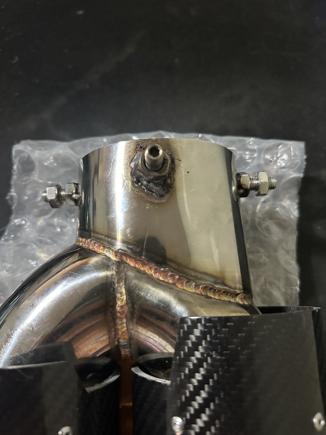 Bmw Carbon Fiber Quad Exhaust Tips - photo 4