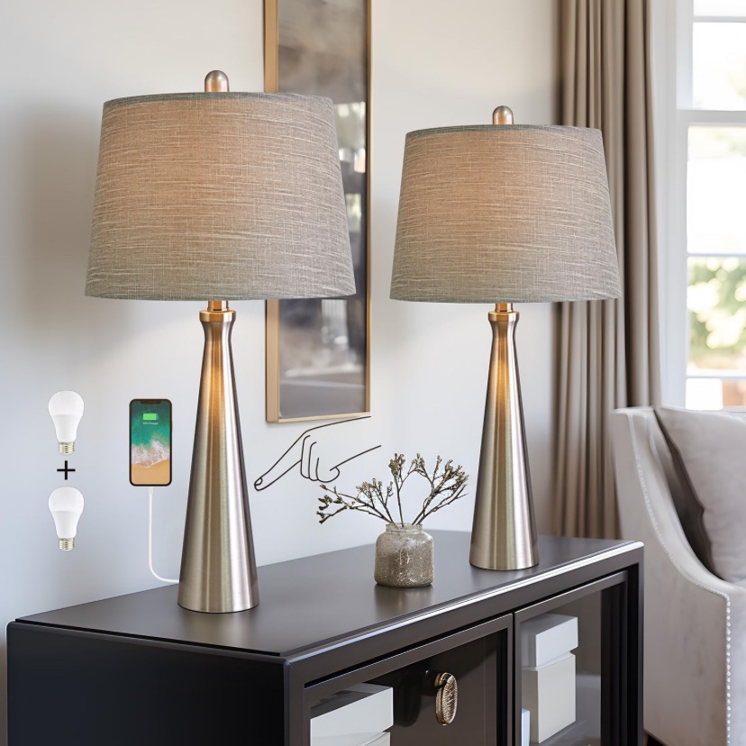 Oneach 25.75" Table Lamps Set of 2 - photo 2