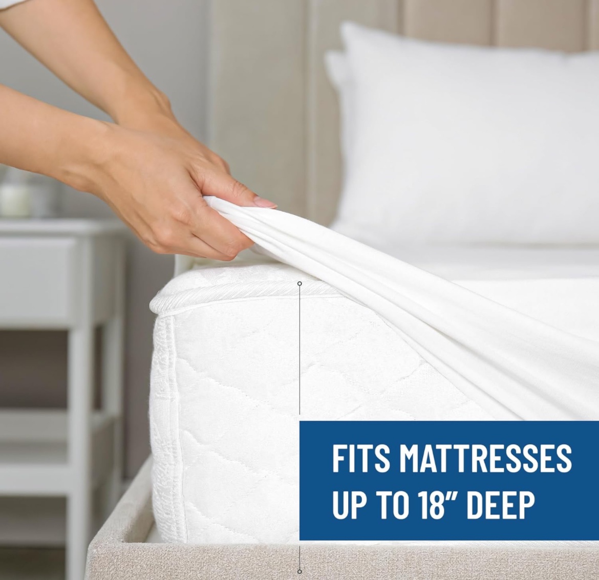 Waterproof Mattress & Pillow Protector (FULL) - photo 4