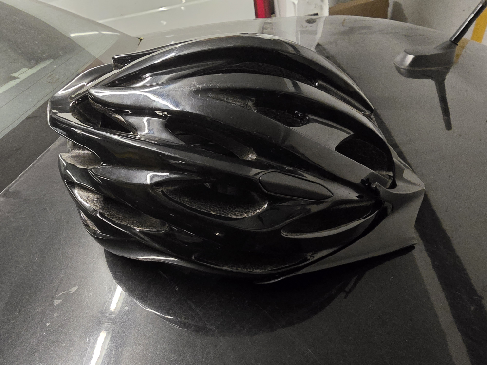 Black Bicycle Helmet