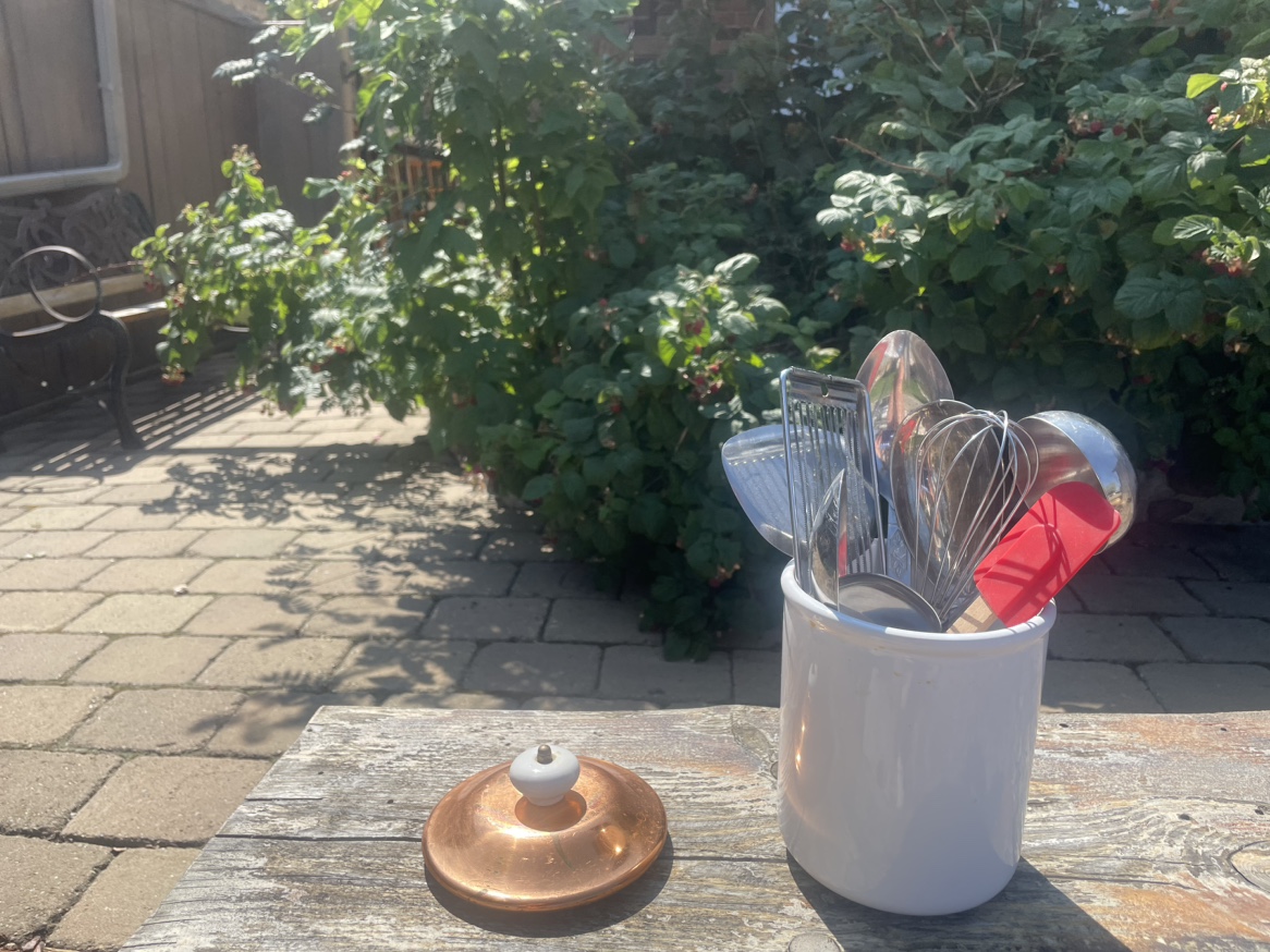 Assorted Cutlery and Container