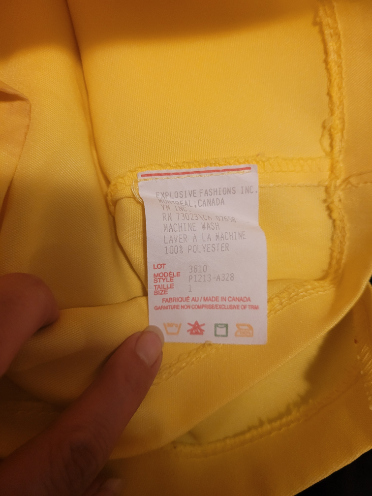 TNA leggings and yellow skort (both XS) image indicator(5)