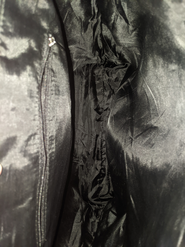 Ed Hardy Death Before Dishonor Y2K Black Messenger Bag Vintage image indicator(10)