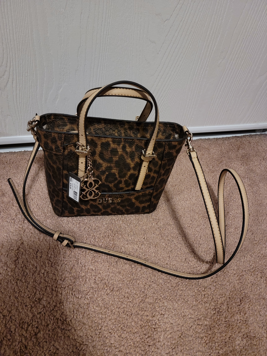 mini Guess Leopard Print Handbag - photo 3