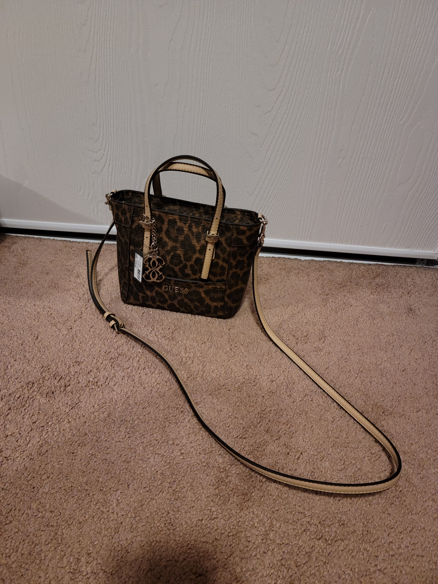mini Guess Leopard Print Handbag - photo 4