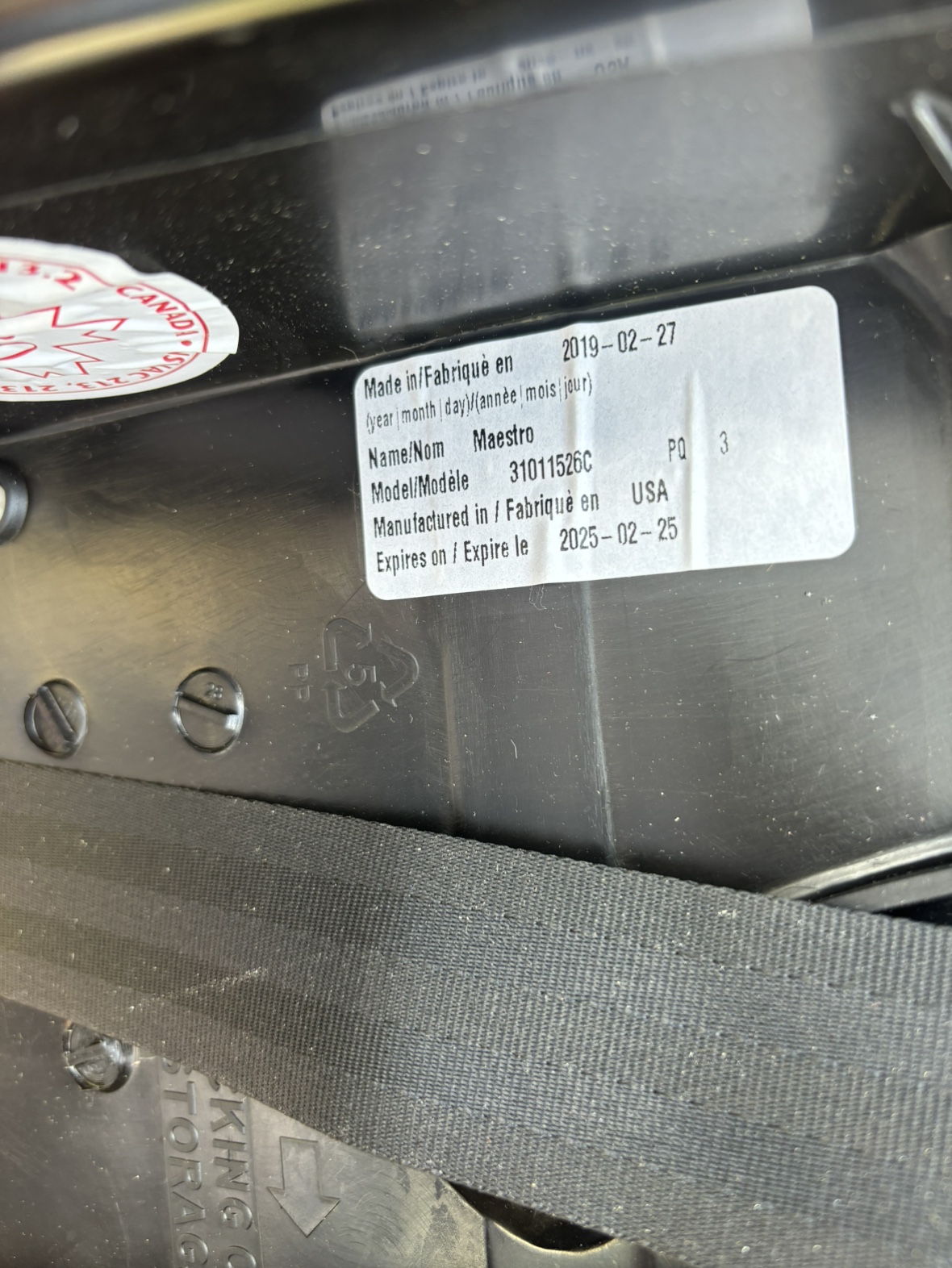 Evenflo Maestro Car Seat (Stage 2) image indicator(2)