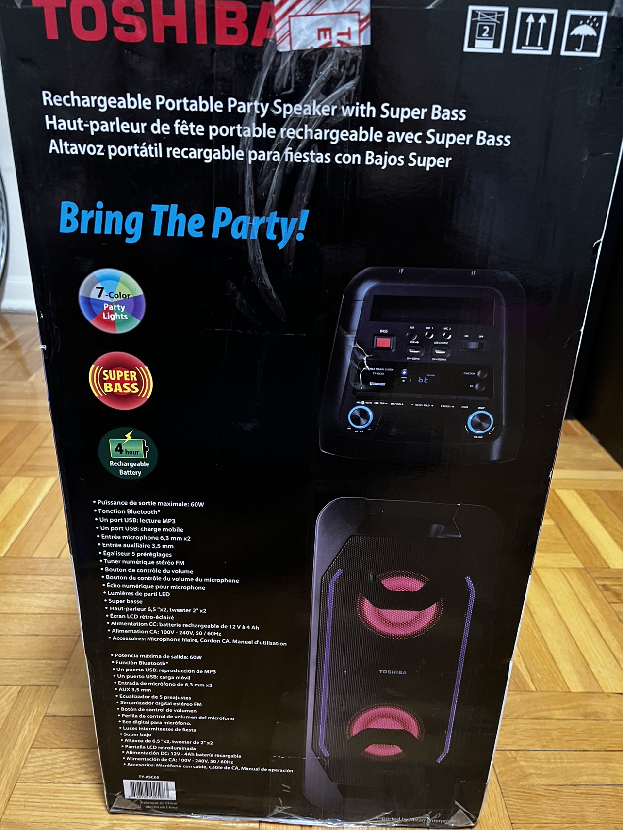 Toshiba Portable Bluetooth Speaker - photo 5