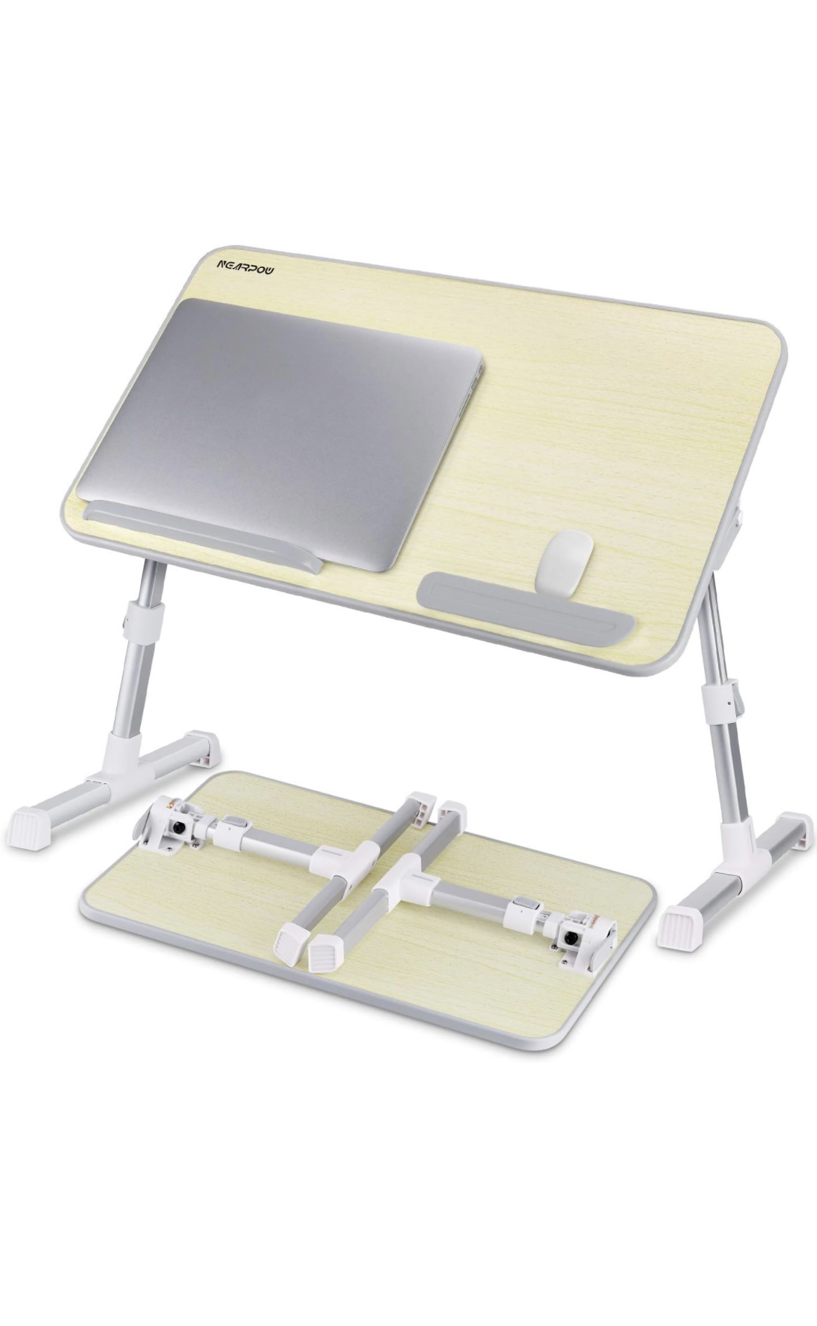 Nearpow Adjustable Laptop Bed Stand