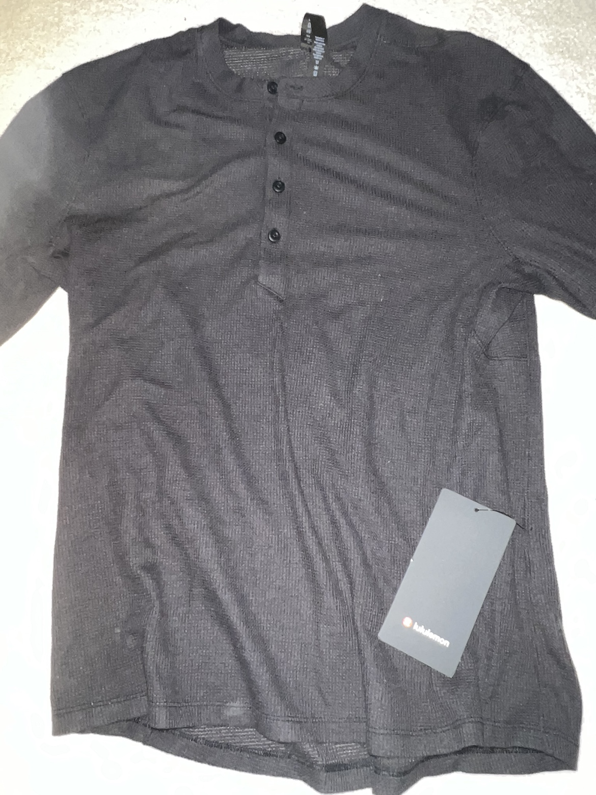 Lululemon Long Sleeve Henley Shirt - Brand New w Tags