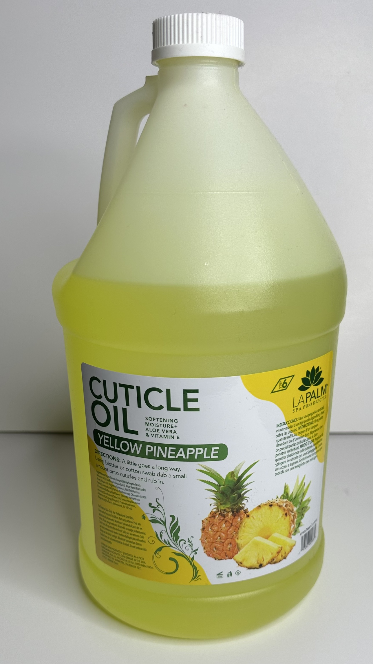Cuticle Oil -  LA PALM Yellow Pineapple Scent - photo 2