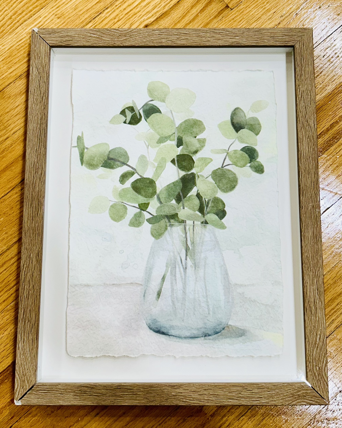 Framed Watercolor Painting, wall art thumbnail