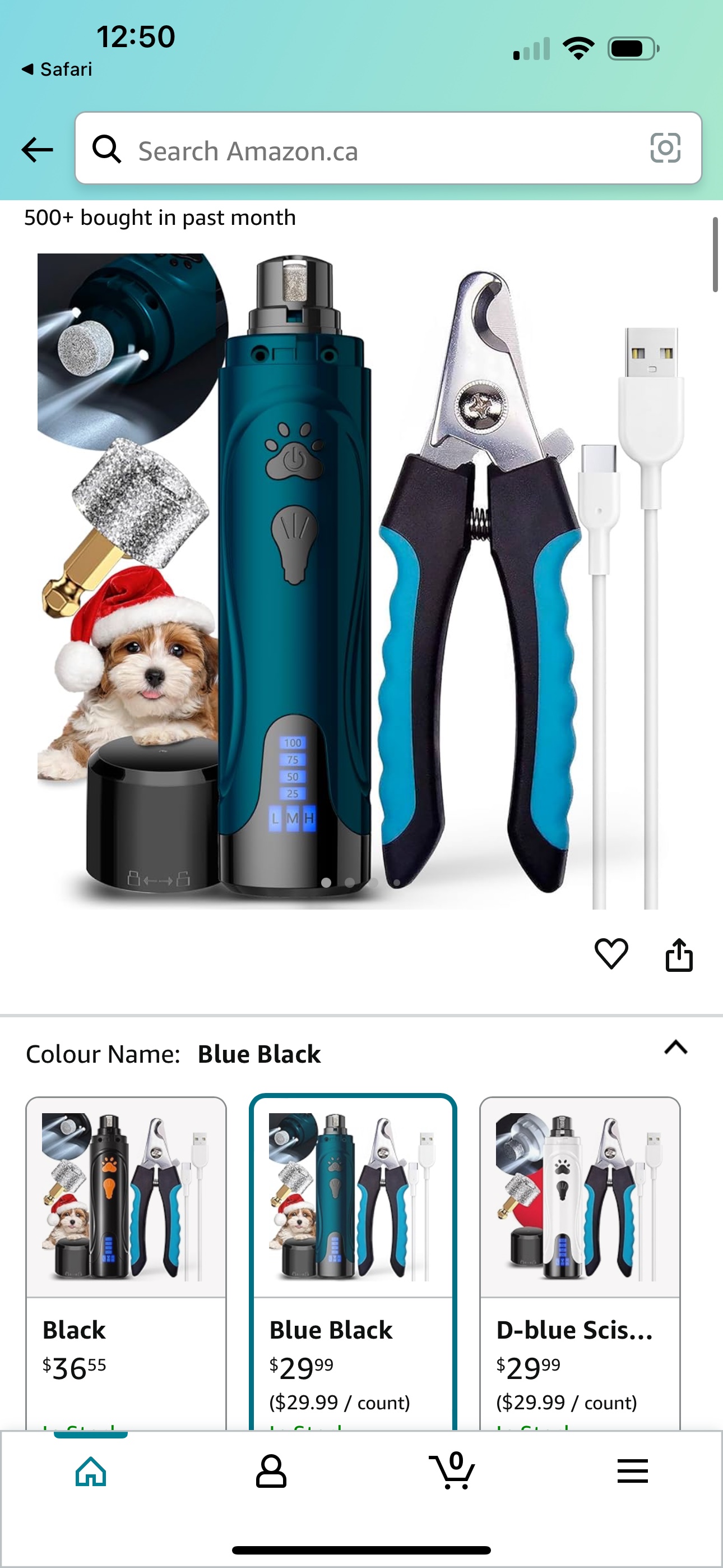 Electric Pet Nail Grinder and clippers - photo 4