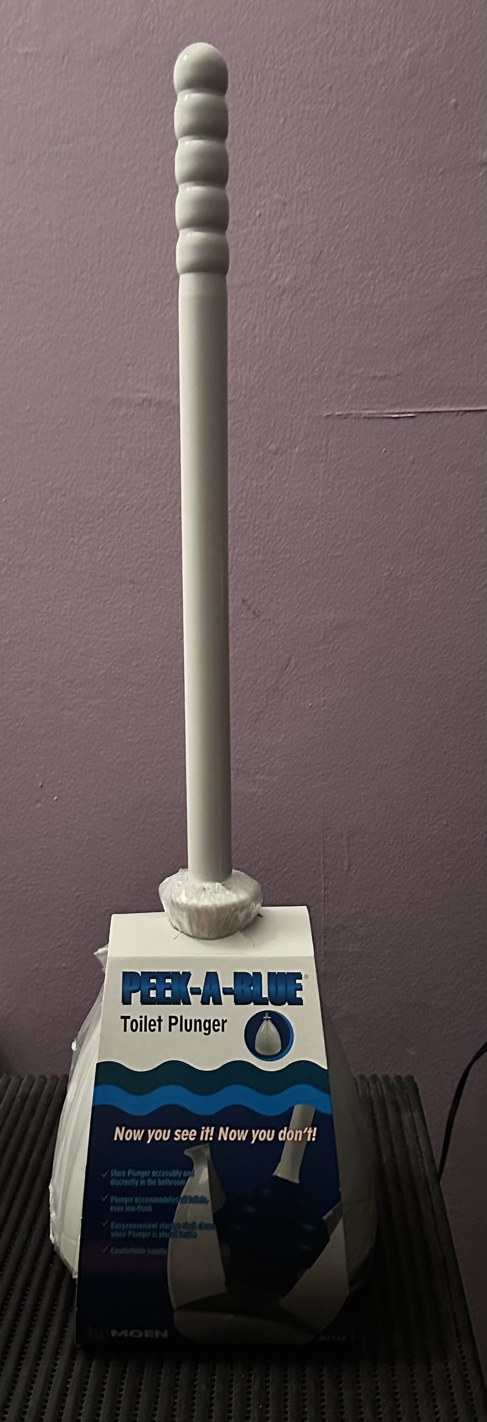 MOEN Peek-A-Blue Toilet Plunger - photo 2