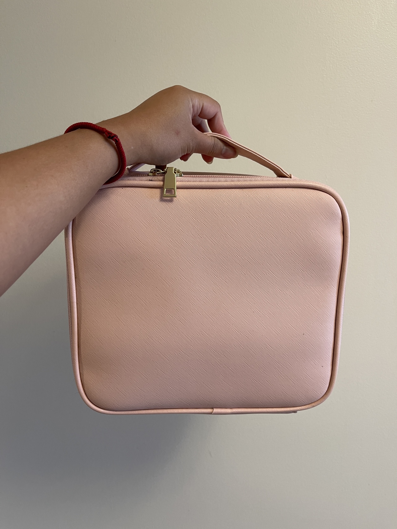 Pink Travel Makeup Bag