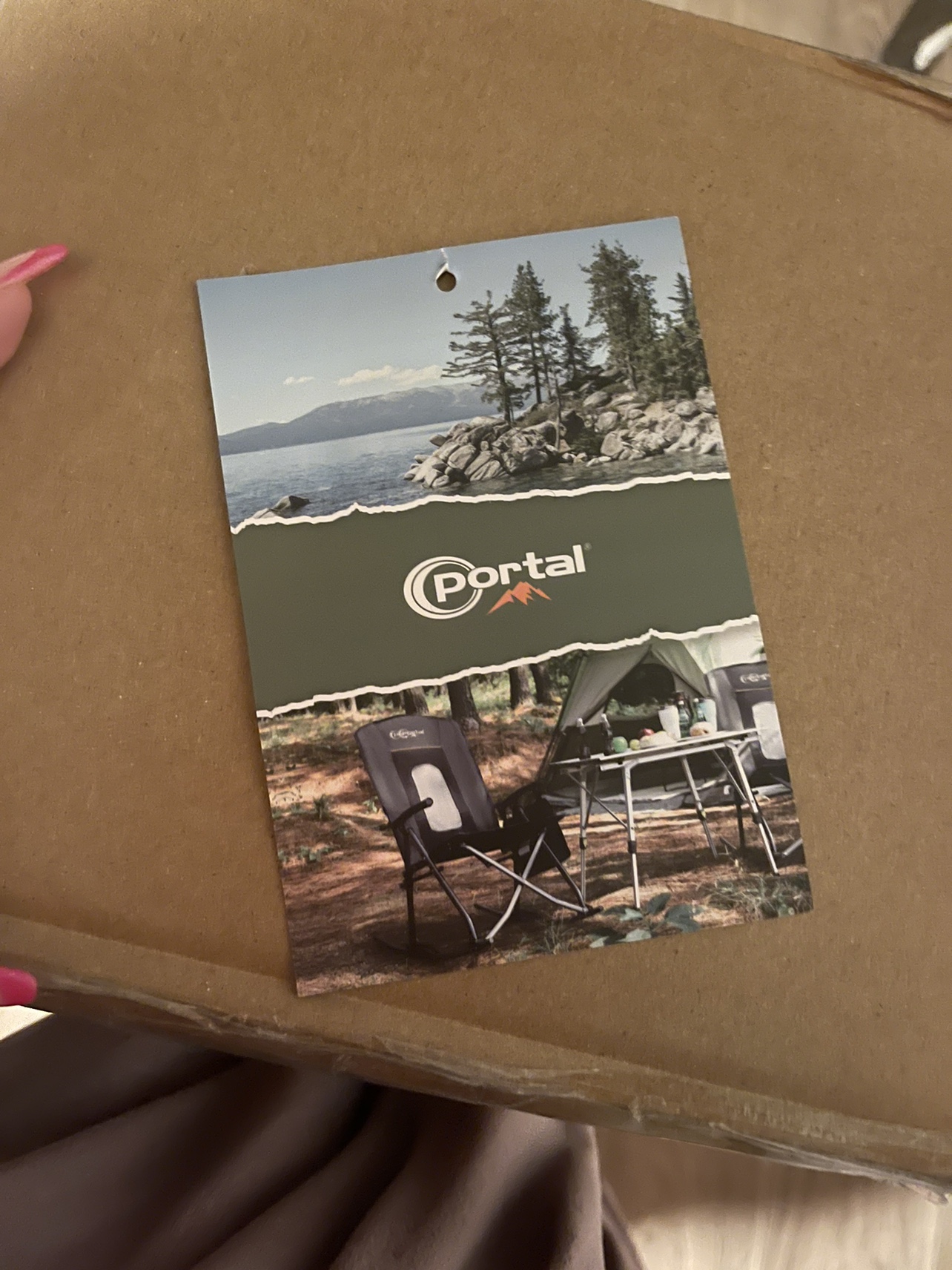 Portable Folding Rocking Chair camping - photo 4