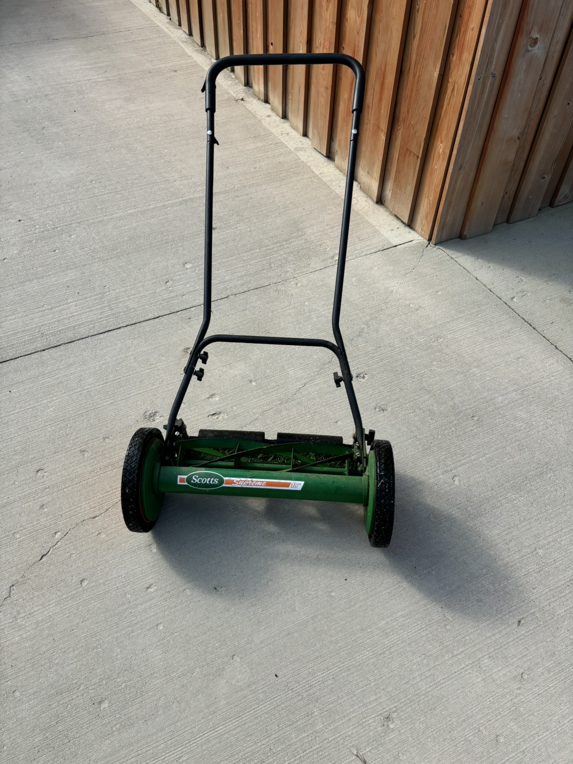 Scotts Supreme 18" Reel Mower