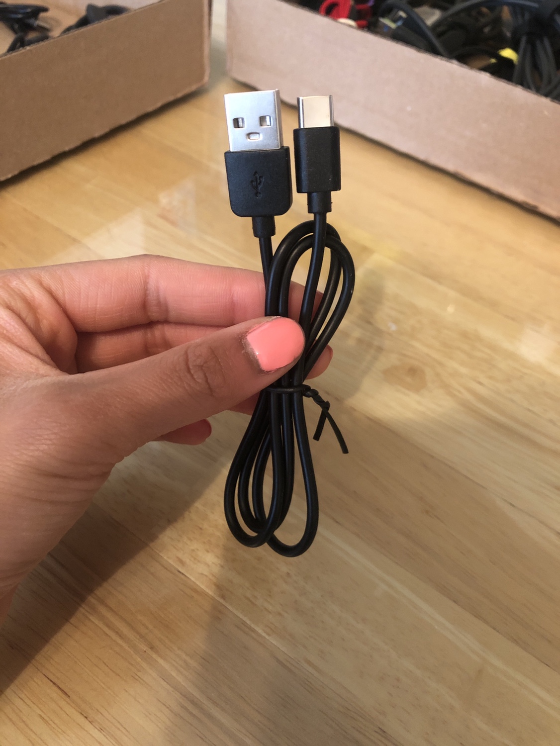 USB-A to USB-C Cable