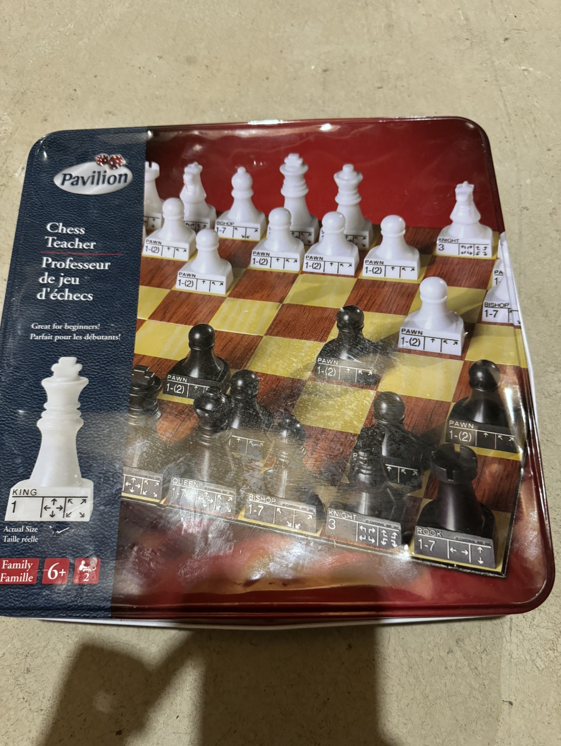 Chess Teacher Professor de jeu d'échecs