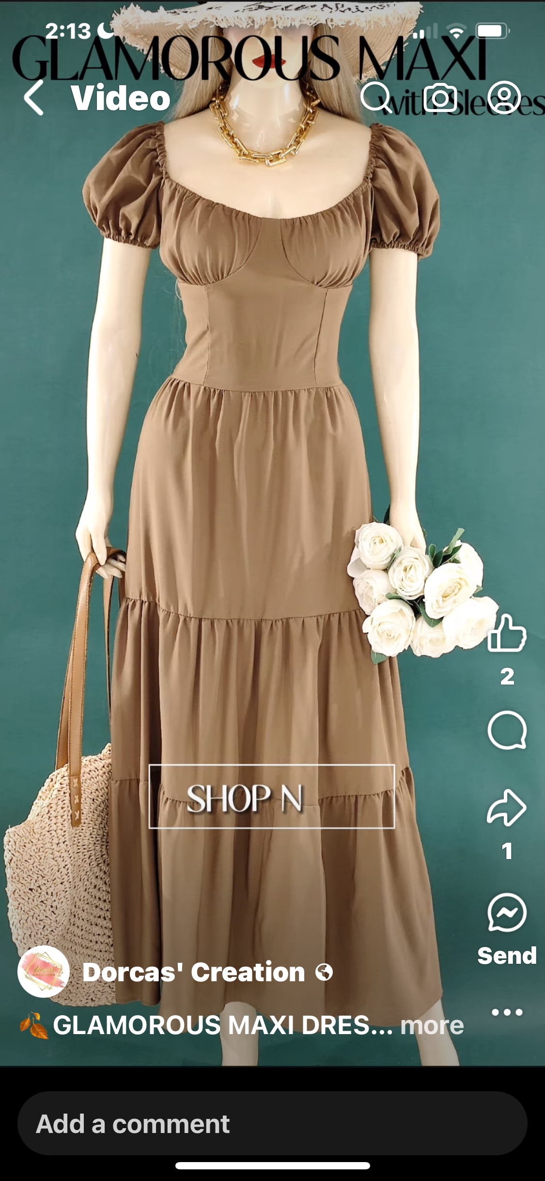 $7 only maxi dress thumbnail
