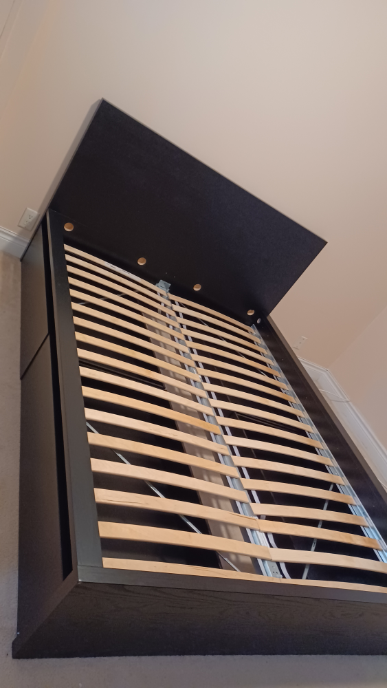 Queen  Bed Frame with Storage - photo 2
