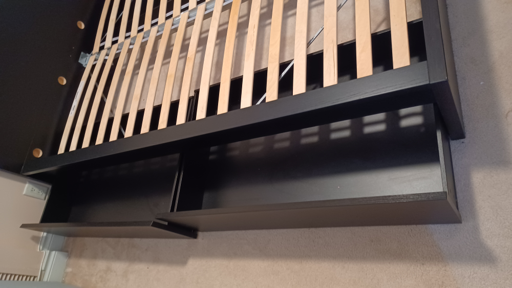 Queen  Bed Frame with Storage - photo 4