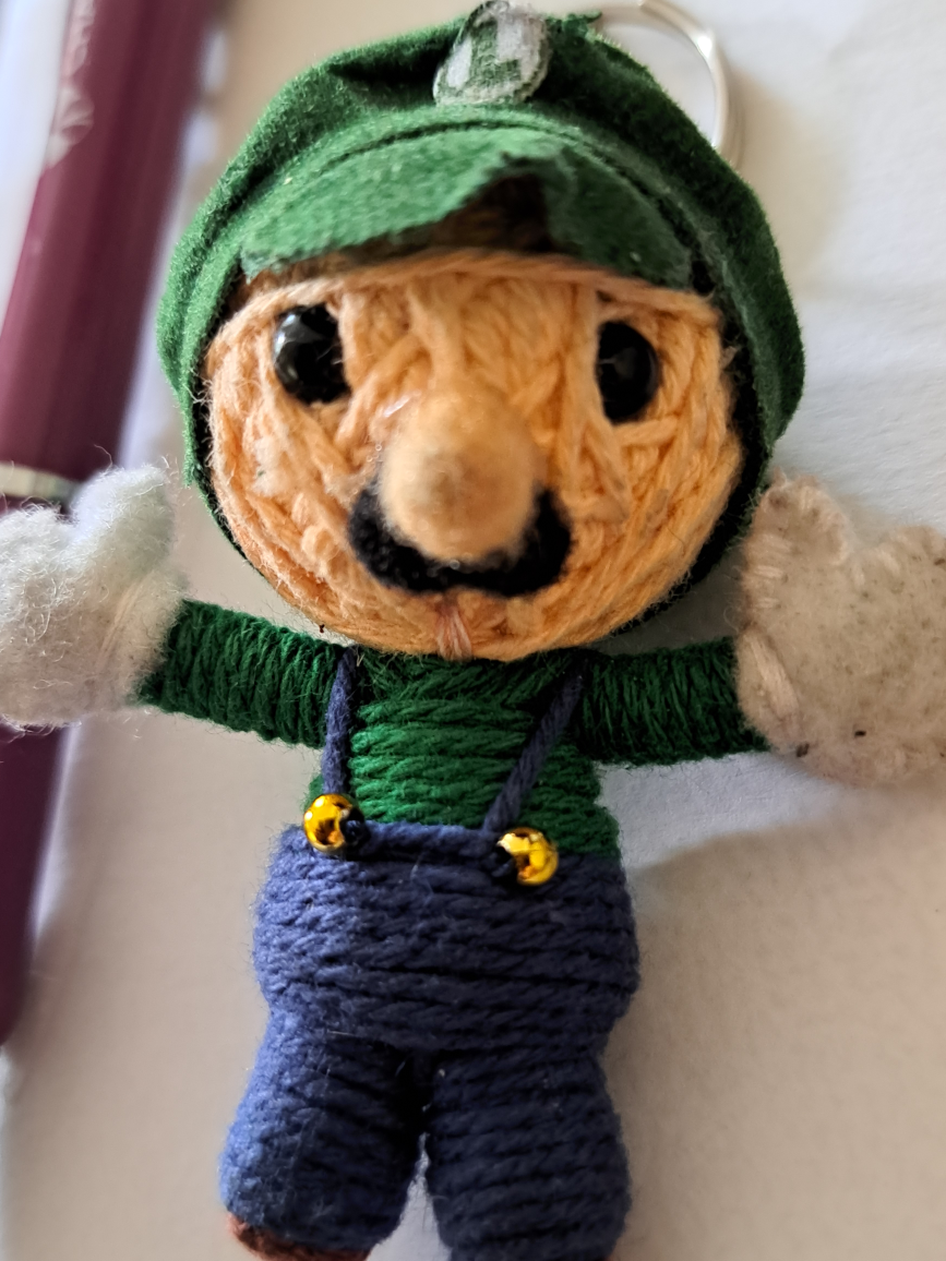 #free cycle Mario Bros. Keychain (new) image indicator(2)