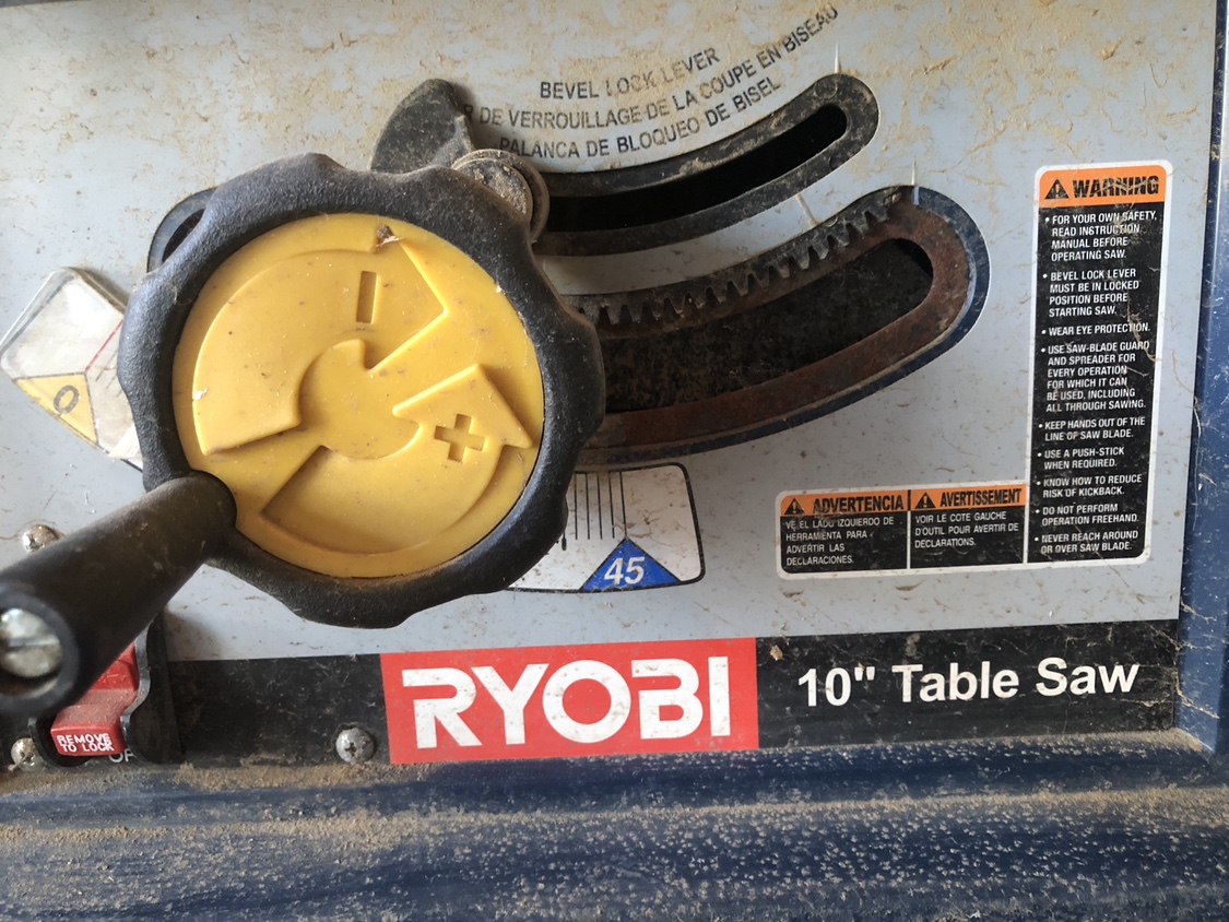 Ryobi 10" Table Saw