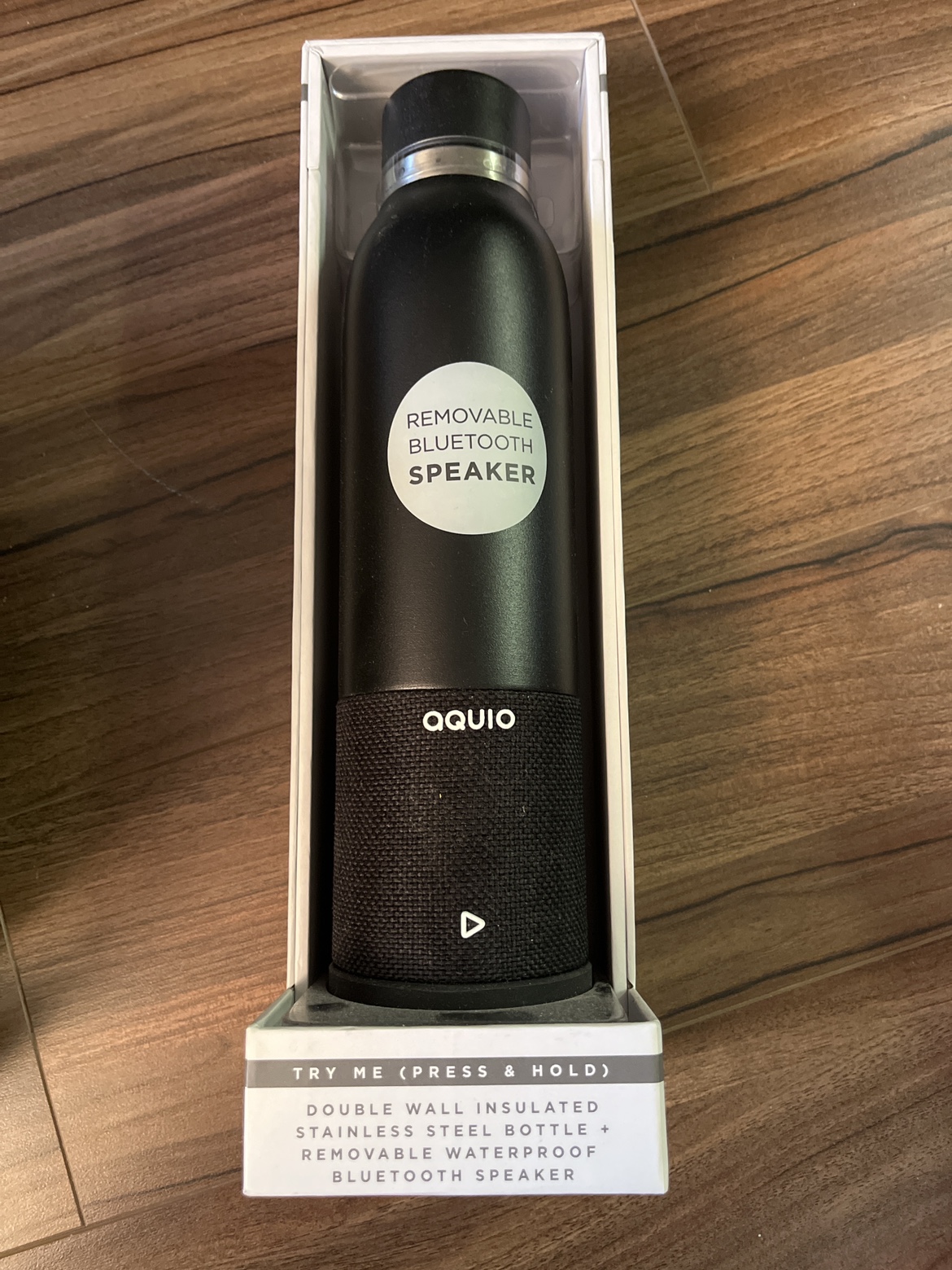 Double wall Insulated bottle w/ Bluetooth Speaker thumbnail