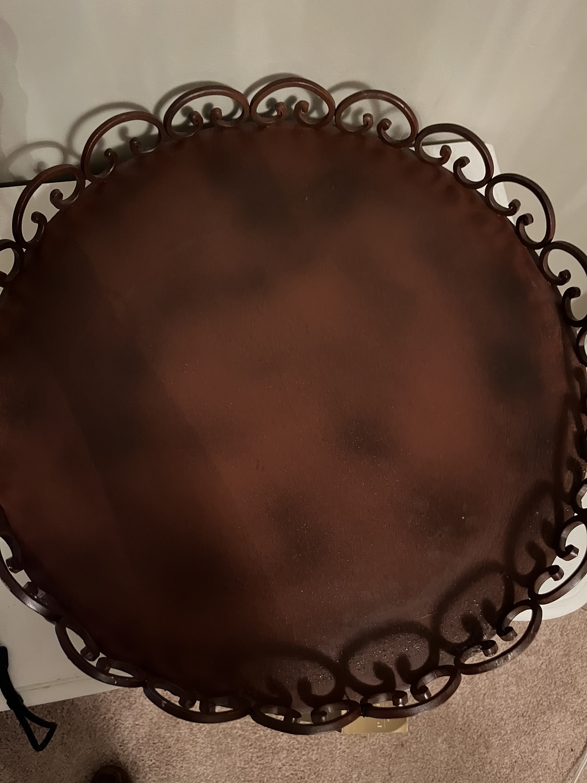 BRAND NEW X-large  20” Pomeroy heavy metal  Decorative Tray image indicator(3)