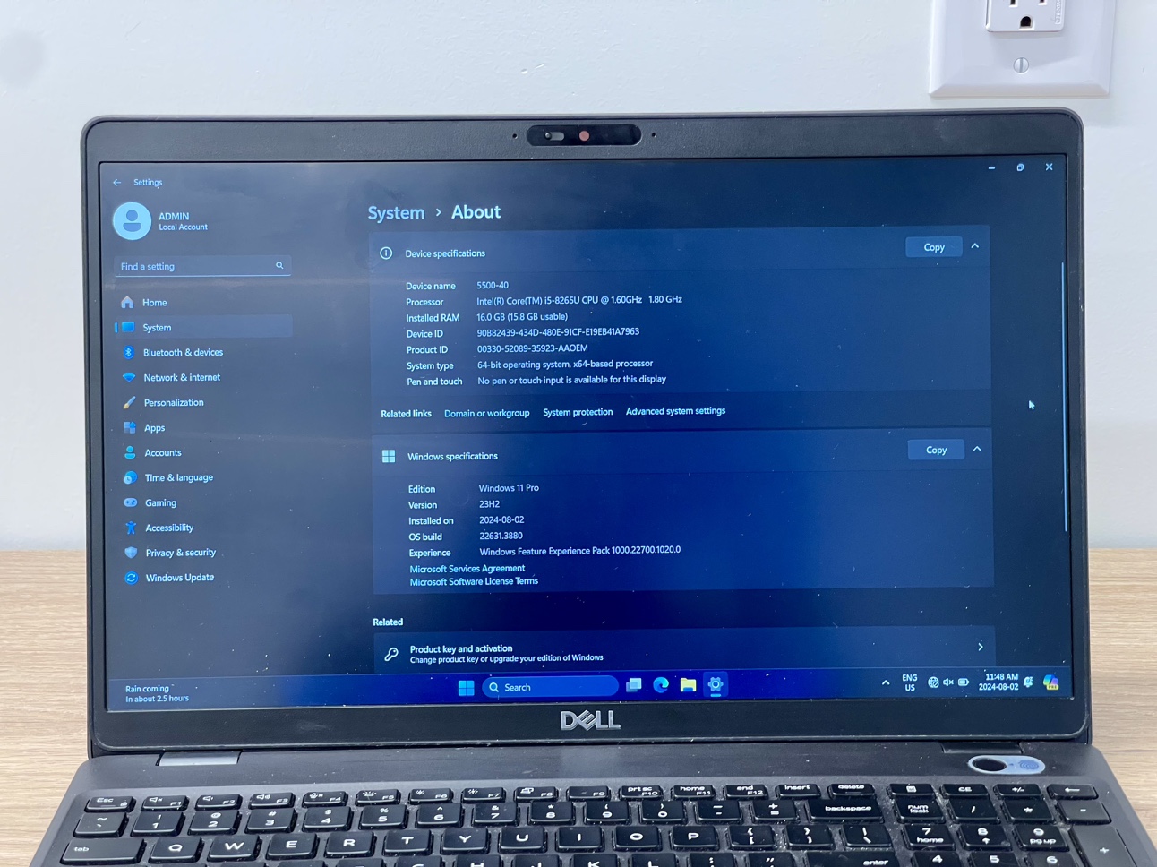 Dell Latitude 5500 Laptop image indicator(9)