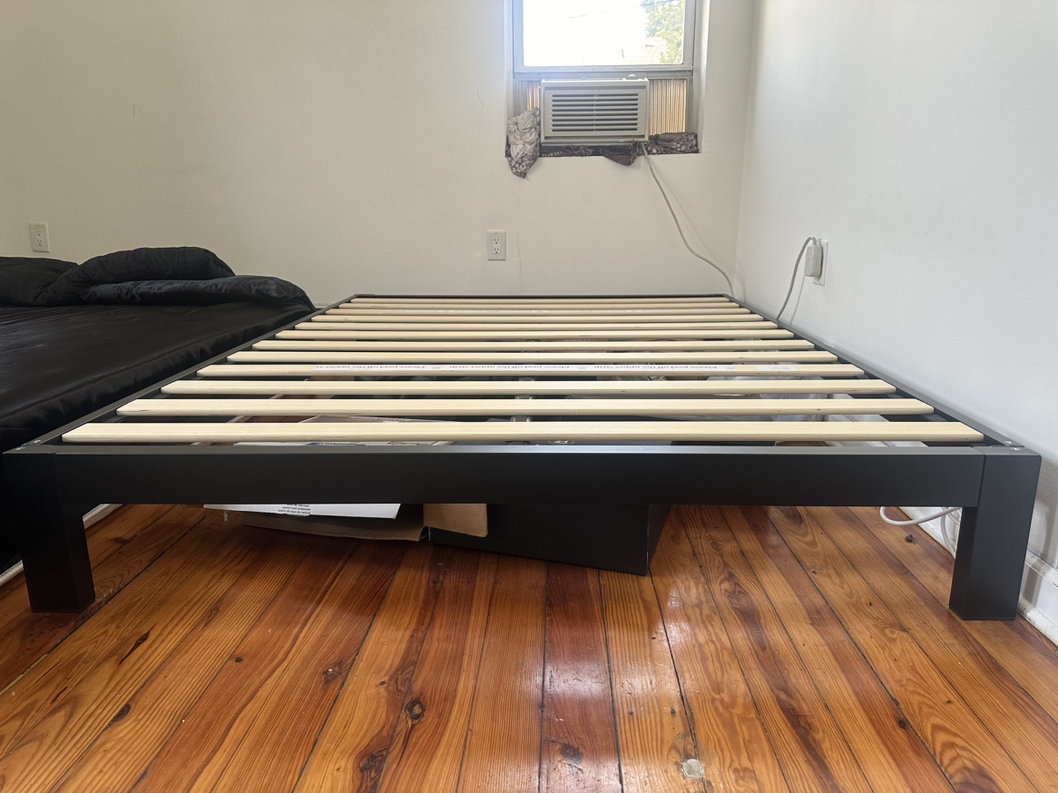 Zinus Black Metal Queen Bed Frame - MOVE OUT SALE - photo 2