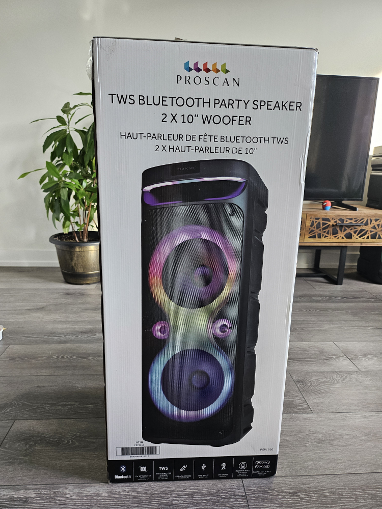 Proscan TWS Bluetooth Party speaker + Digital Karaoke - photo 3
