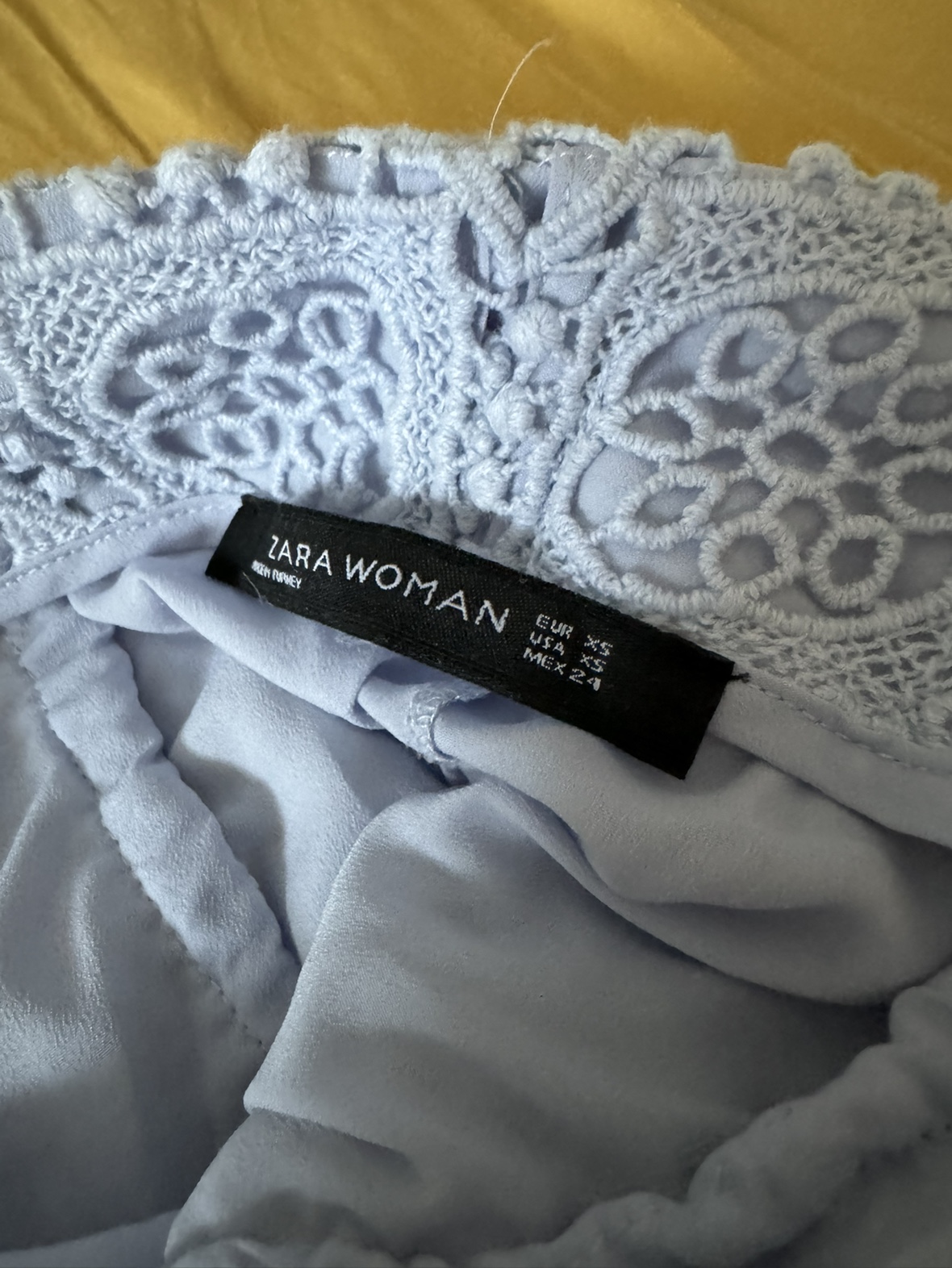 Zara Woman Crochet Skirt