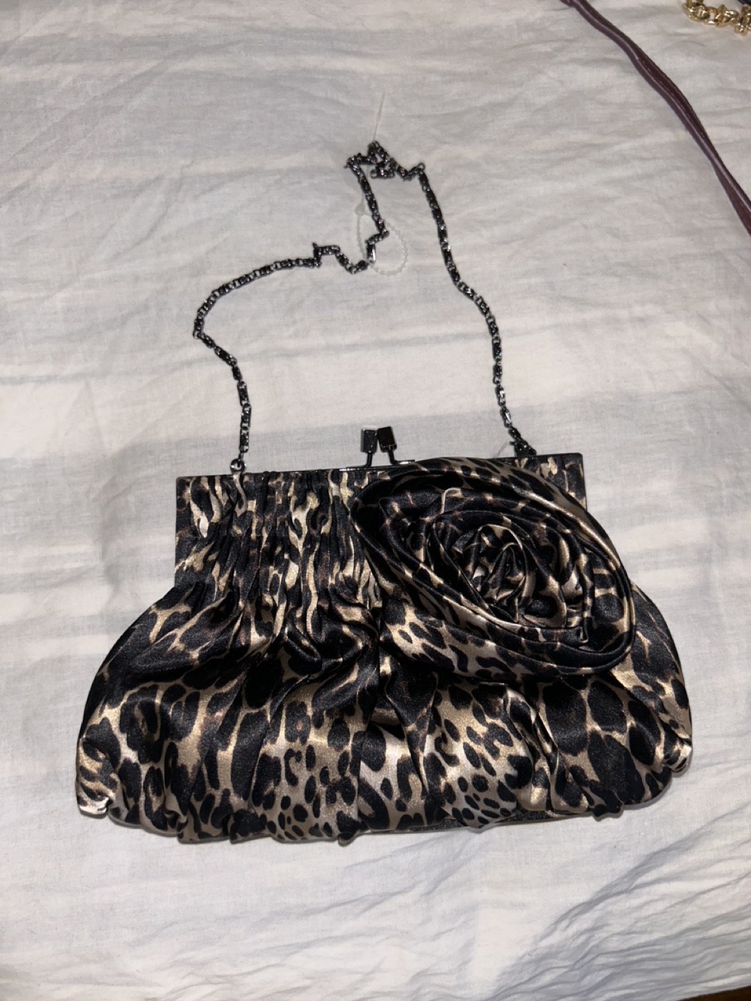 Leopard Print Clutch thumbnail
