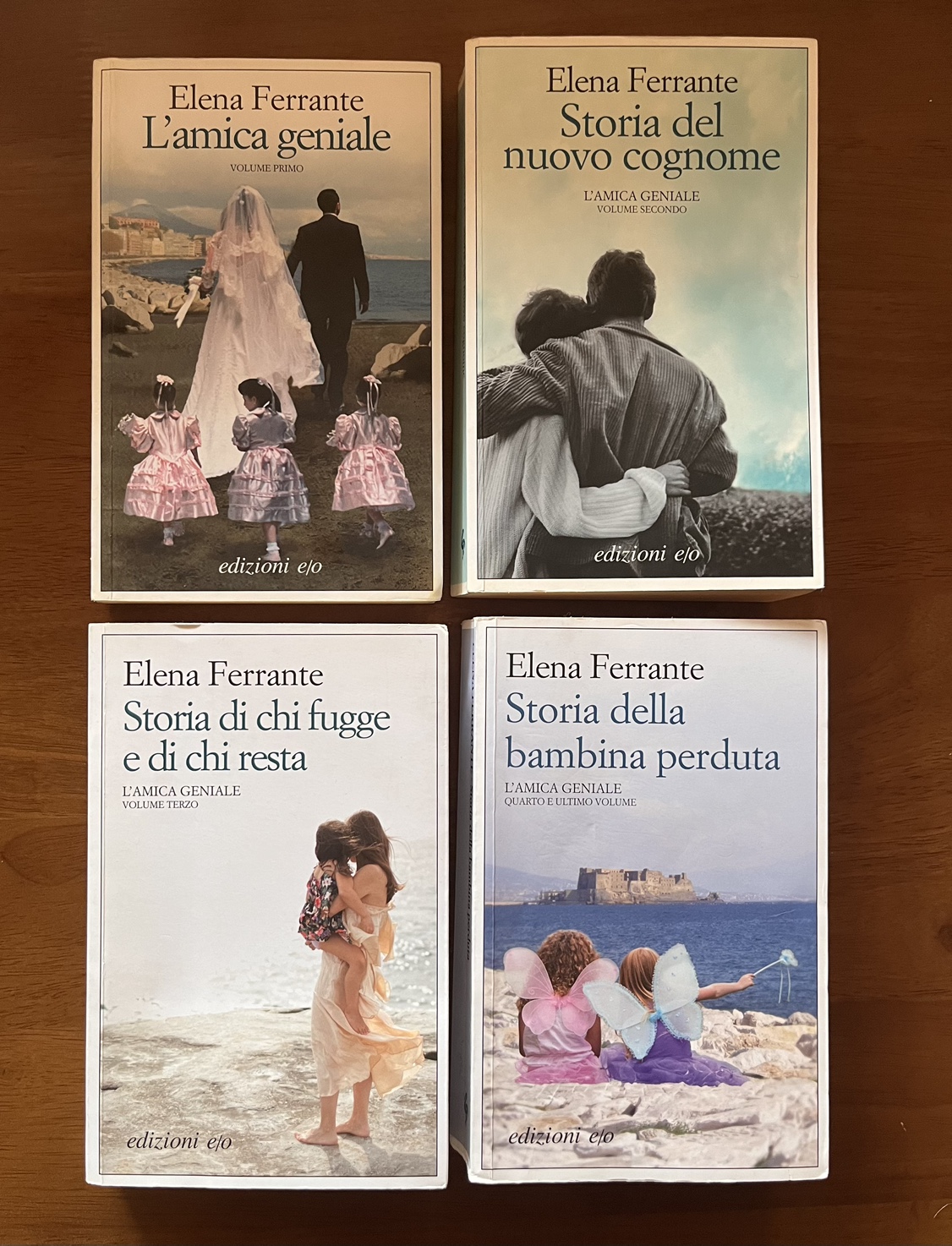 The Neapolitan Novels by Elena Ferrante - Versione Italiana