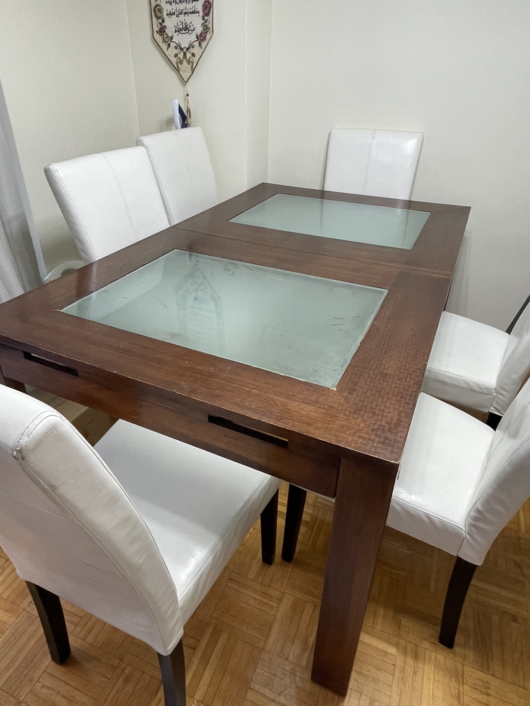 Dining table with chairs