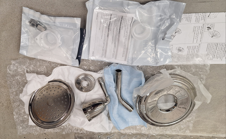 KOHLER TS396-4-CP Devonshire(R) Rite-Temp(R) Shower Valve Trim image indicator(2)