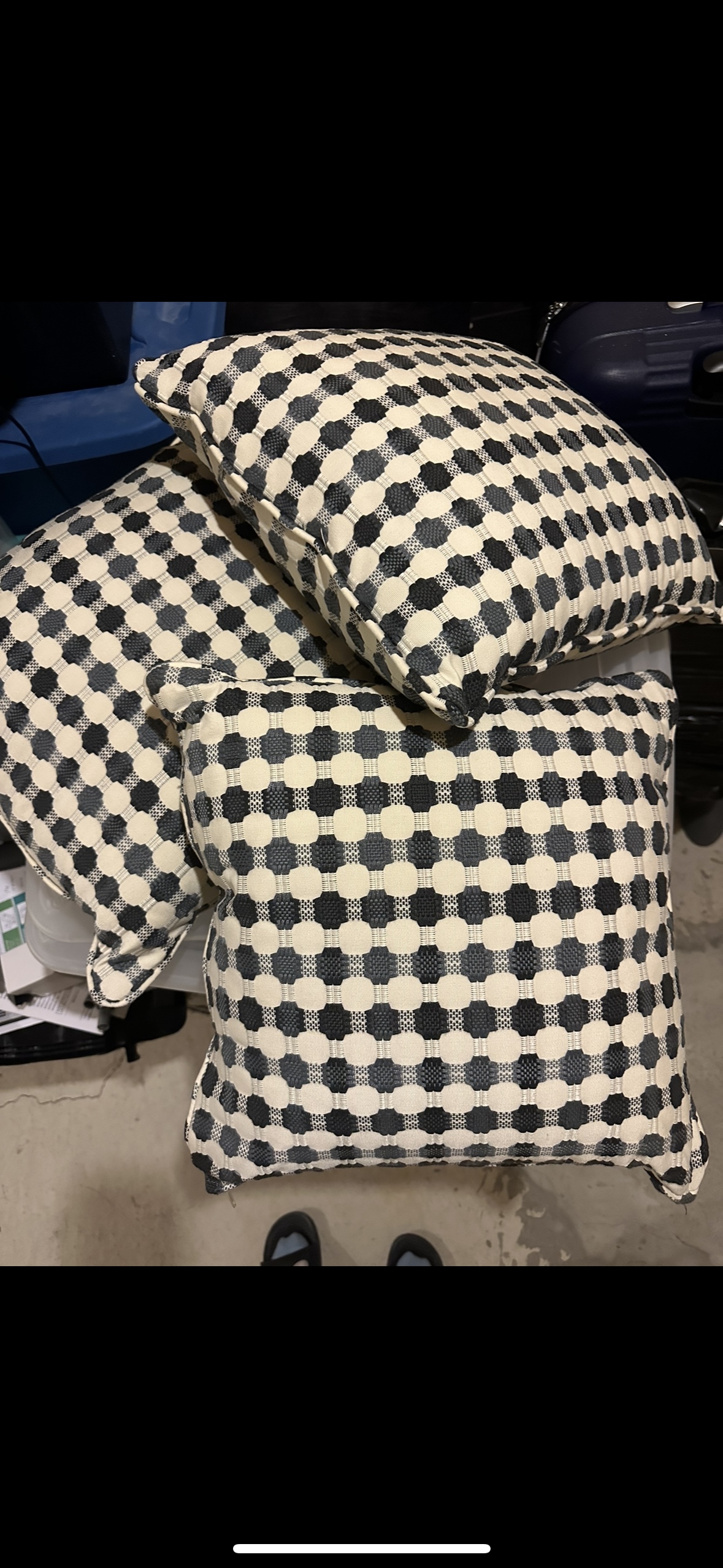 Throw pillows