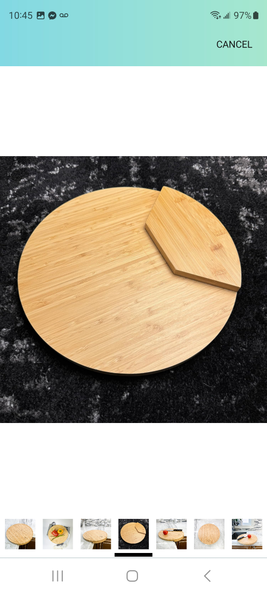 Bamboo Corner Cutting Board image indicator(3)