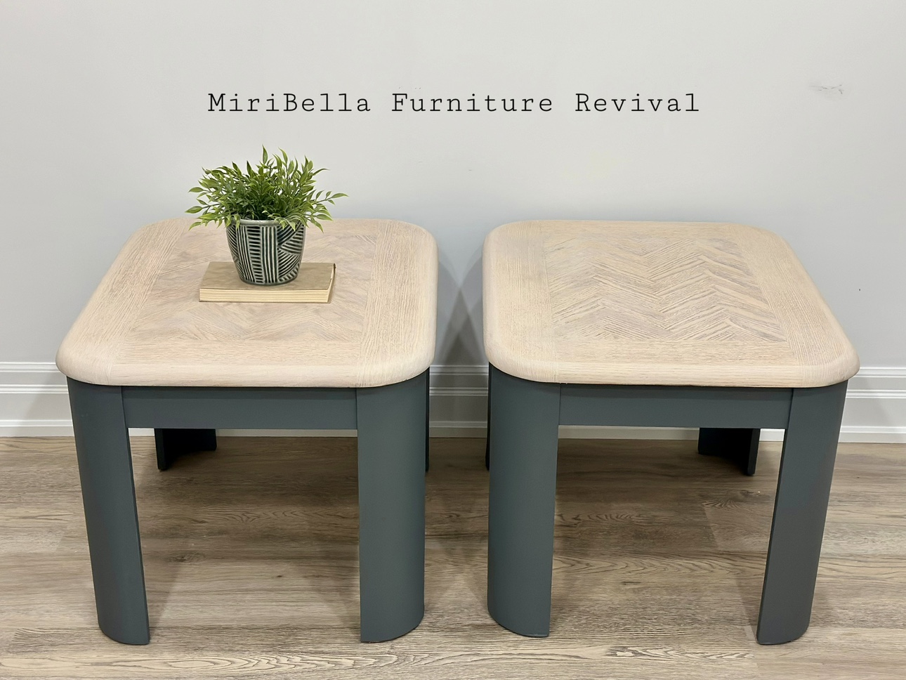 Refinished Vintage End/Side Tables - photo 3