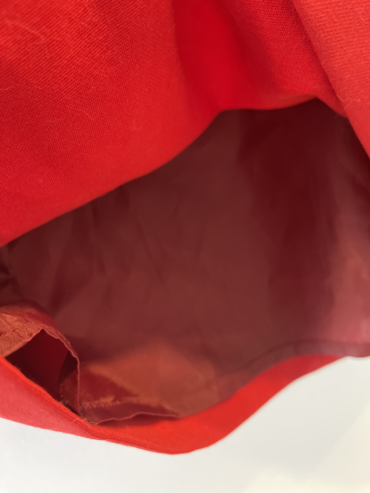 Japan Brand Red Dress with White Sleeves image indicator(7)