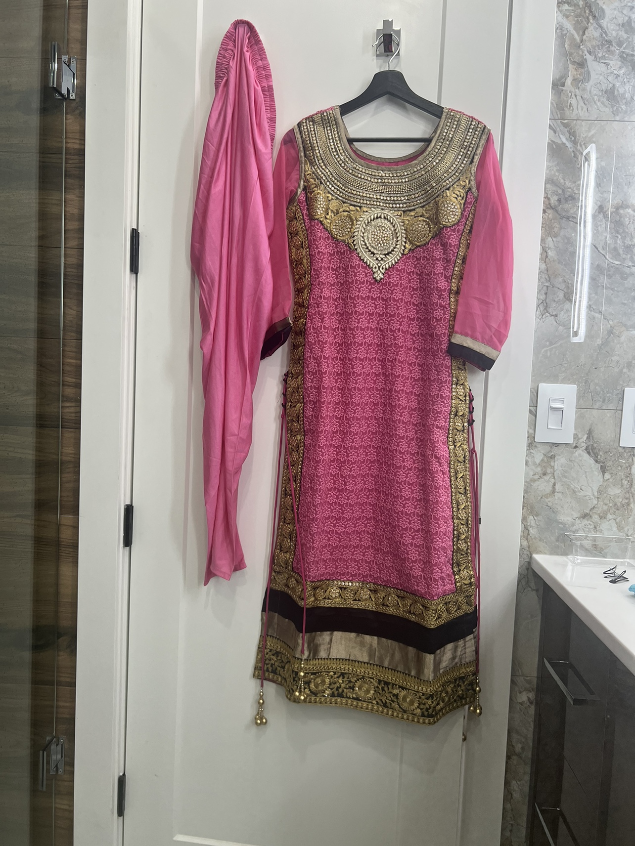 Pink suit with pajami - photo 2