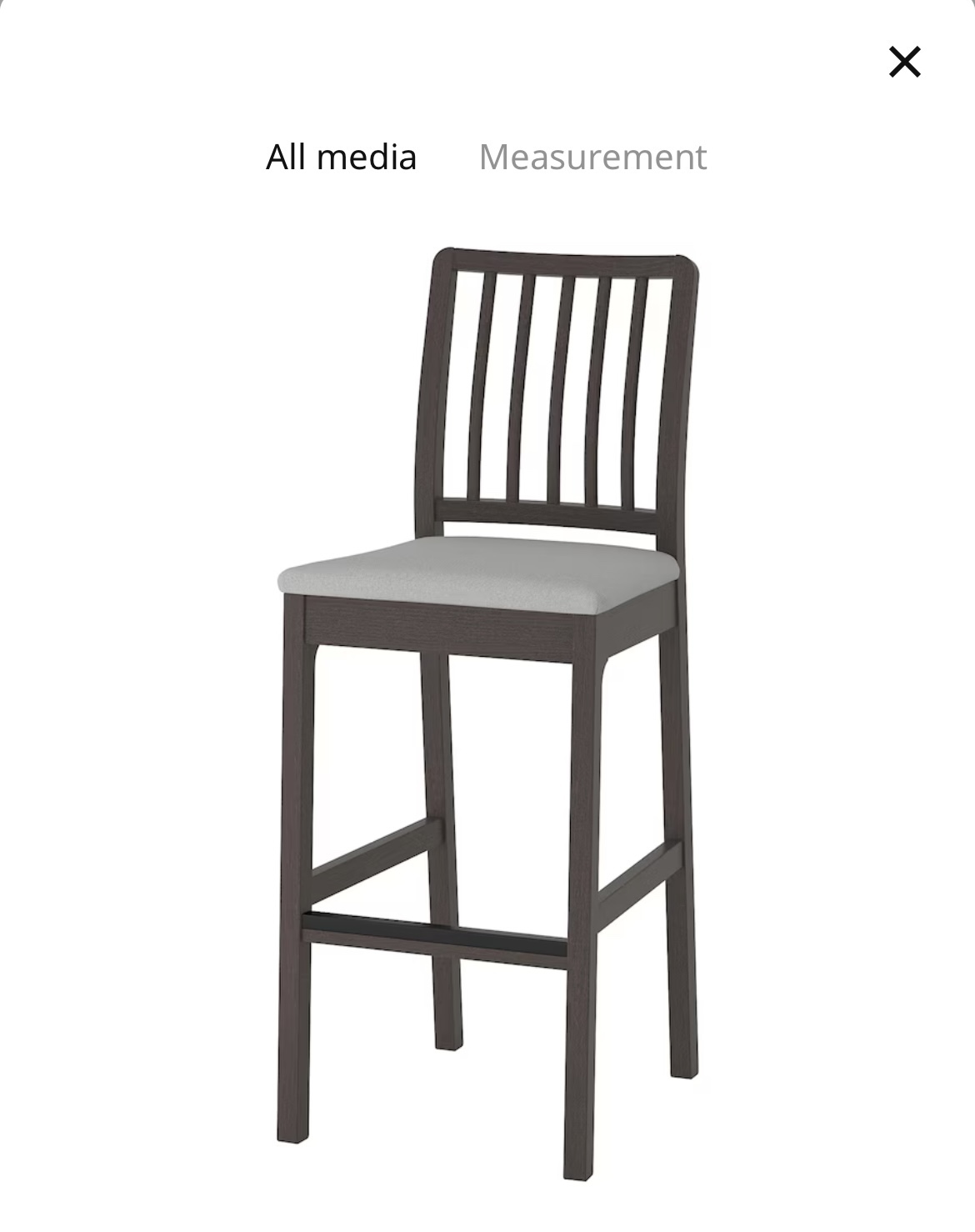 2 IKEA EKEDALEN Bar Stool - photo 5