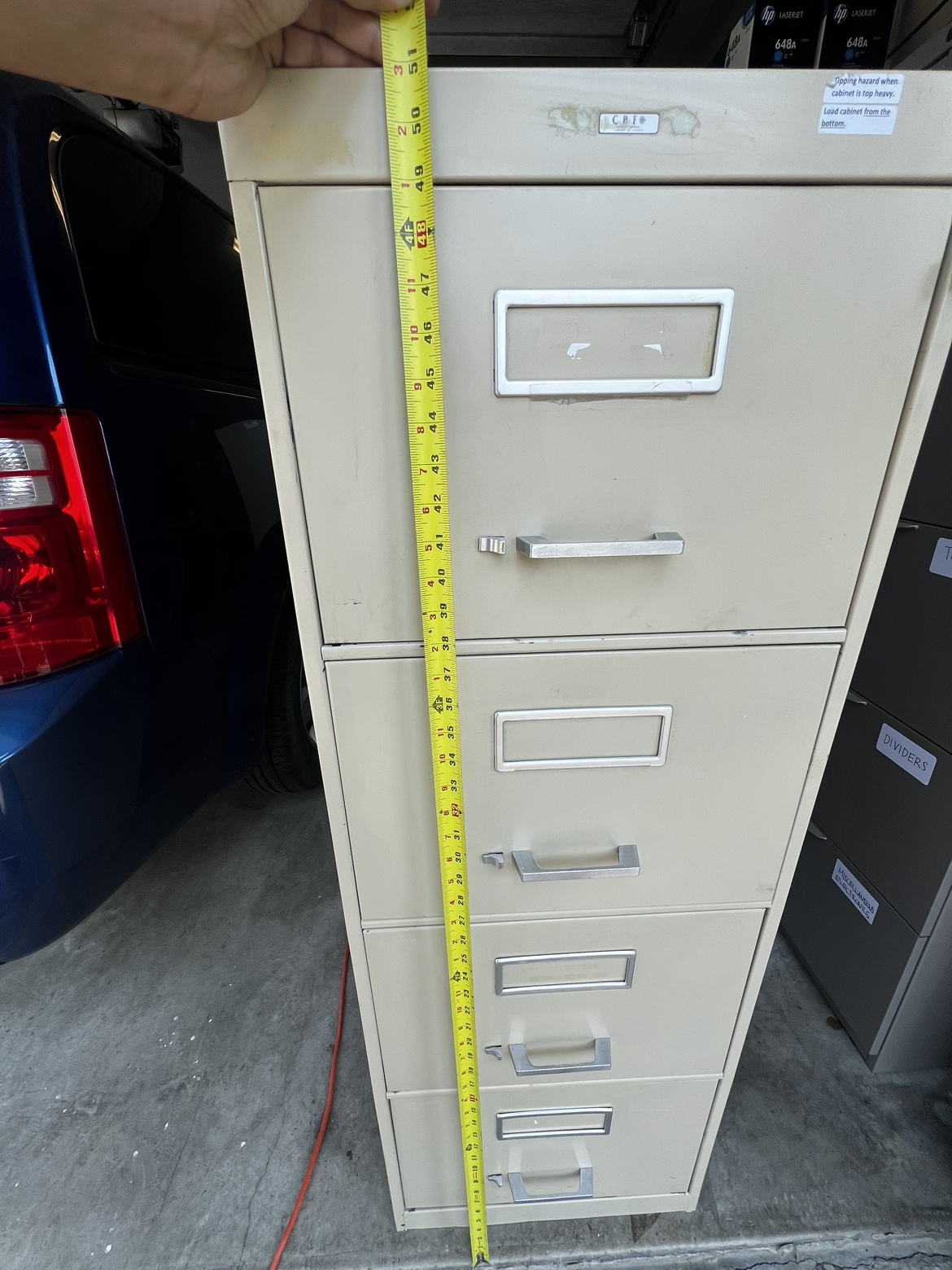 Four-Drawer Filing Cabinet - photo 2