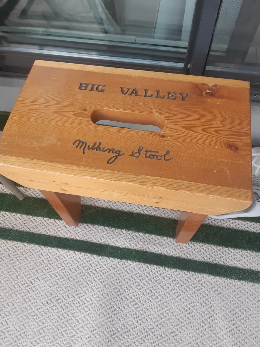 Wooden coffee table