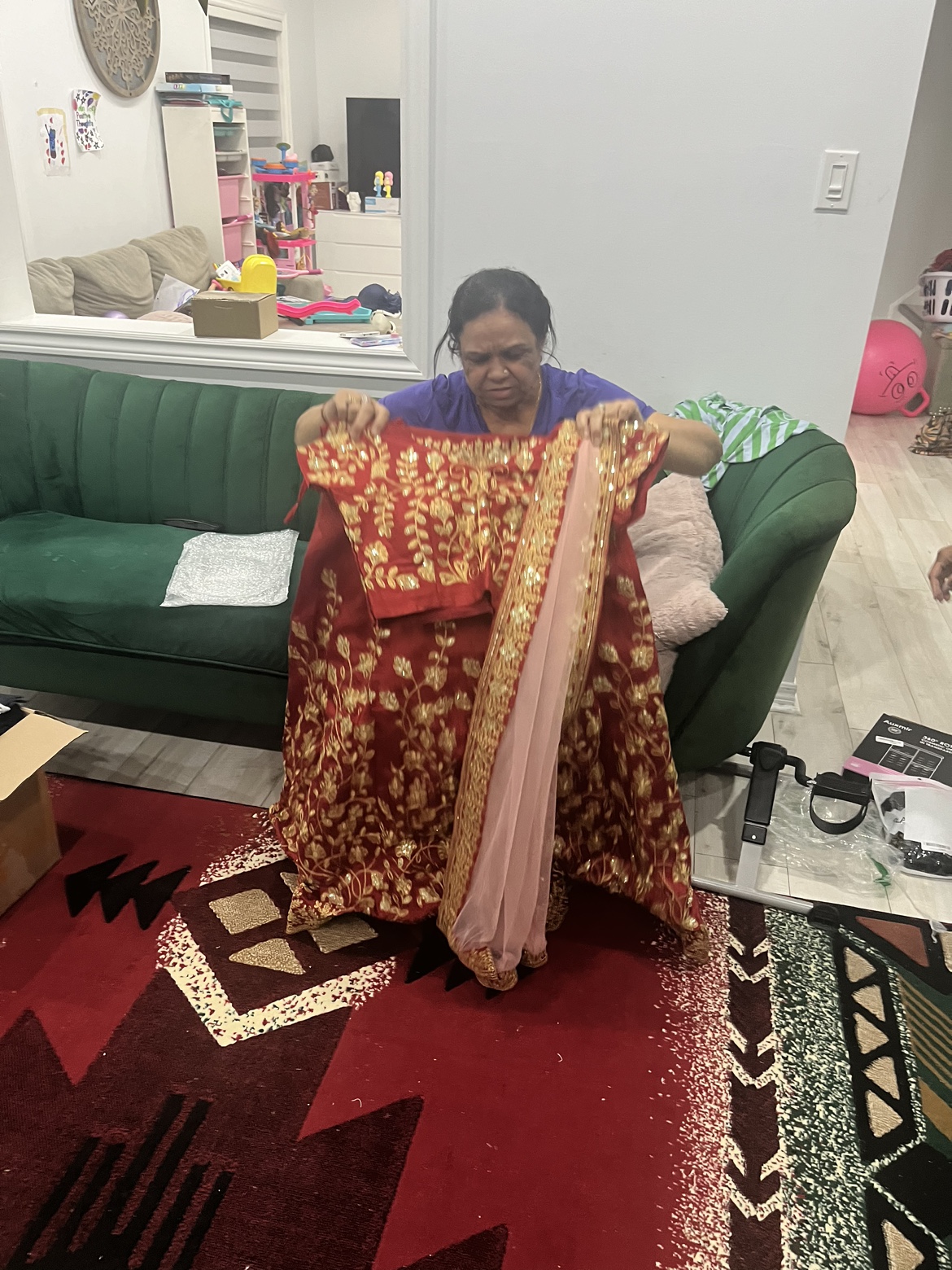 Indian Women's Bridal Lehenga Chaniya Choli for Women - photo 3