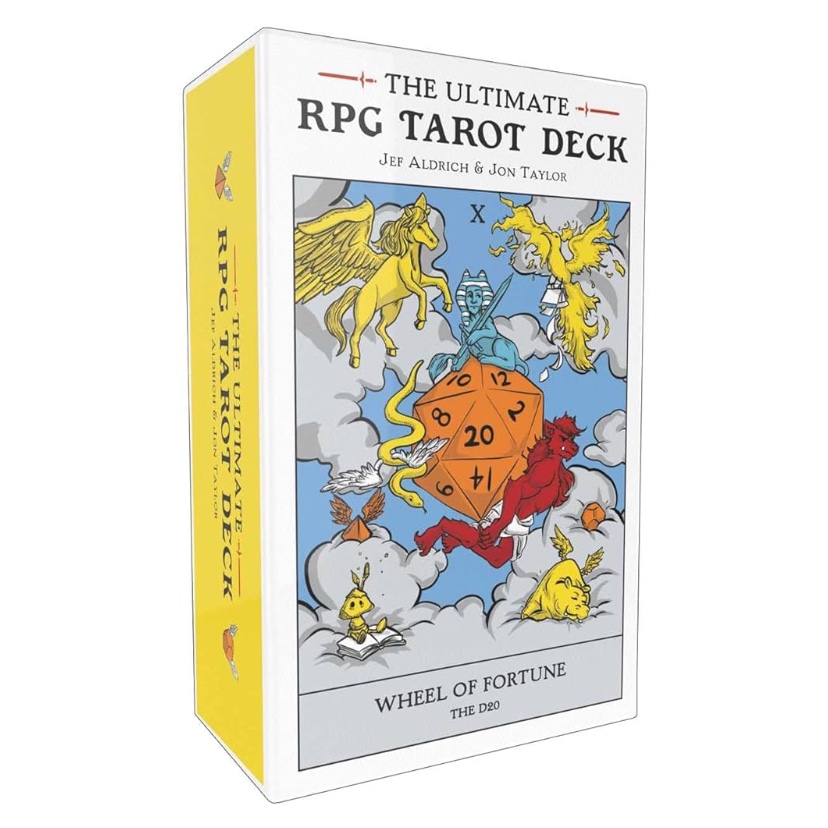 NIB Sealed The Ultimate RPG Tarot Deck Cards image indicator(4)