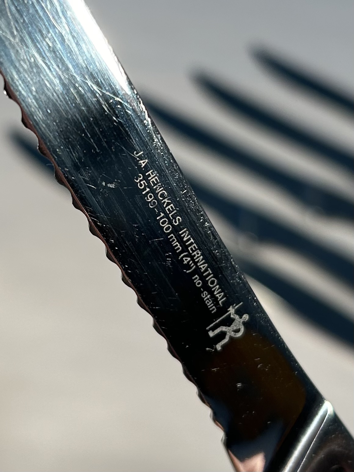6-pc. JA Henckels Int’l Steak Knife Set with Wood Block - photo 3