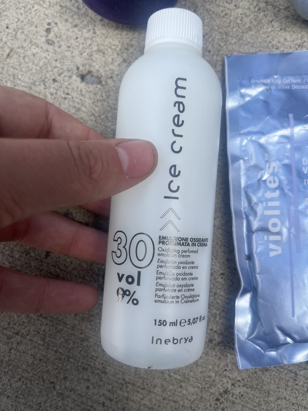 Hair bleaching kit image indicator(3)