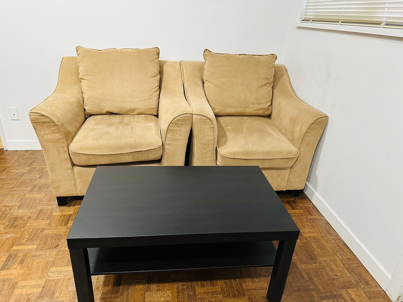Two Accent chairs with table - photo 3